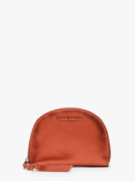 Leather Manon Ginger Coin Purse Paul marius Brown ginger MANONGIN
