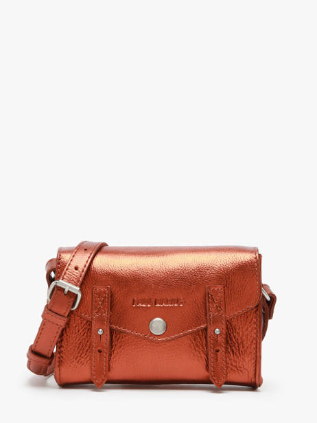 Leather Mini Indispensable Ginger Crossbody Bag Paul marius Orange ginger MINIGIN