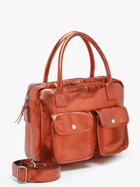 Leather Le Dandy Ginger Satchel Paul marius Brown ginger DANDYGIN other view 2