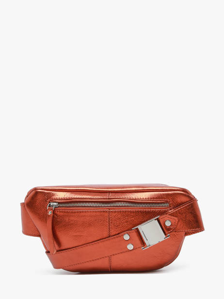 Leather La Banane Ginger Belt Bag Paul marius Orange ginger BANANGIN other view 4