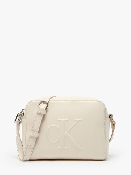 Sac Bandoulière Sculpted Calvin klein jeans Beige sculpted K612726