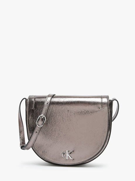 Shoulder Bag Minimal Mono Calvin klein jeans Silver minimal mono K612730