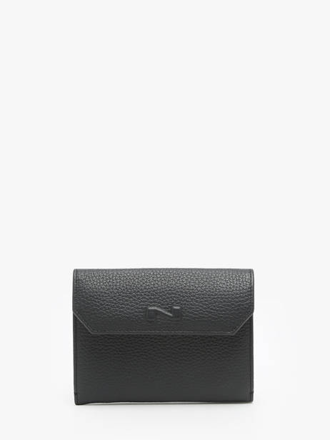 Leather Wallet Nathan baume Black original n 413N