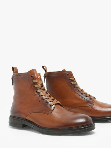 Bottines Wring En Cuir No brand Marron men 147341 vue secondaire 1