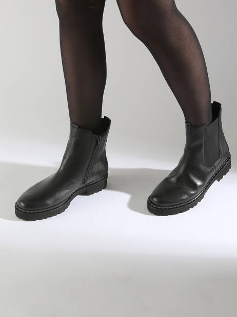 Chelsea Boots En Cuir Gabor Noir women 47 vue secondaire 1