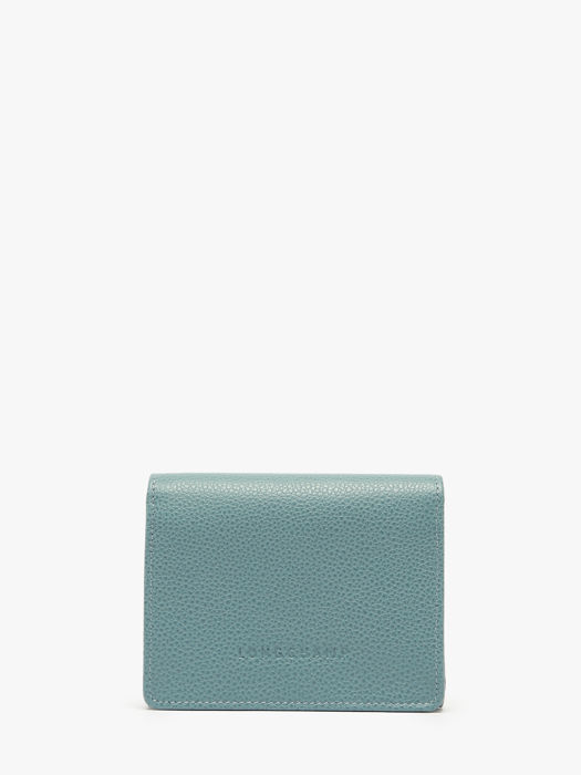 Longchamp Le foulonné Wallet Blue