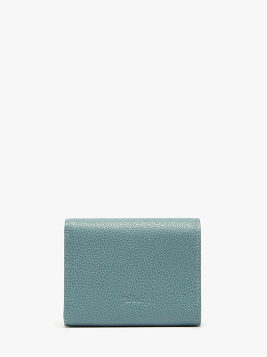 Longchamp Le foulonné Wallet Blue