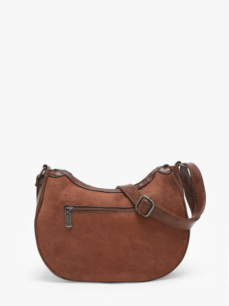 Crossbody Bag Winter Velvet Miniprix Brown wt velvet 3663 other view 3