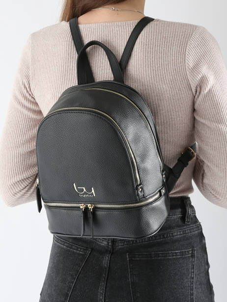 Backpack By byblos Black emma BS01A08 other view 1