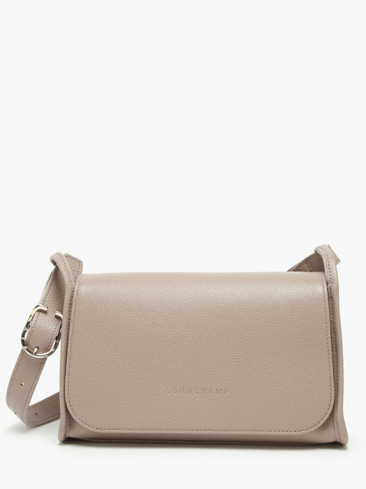 Longchamp Le foulonné Messenger bag Gray