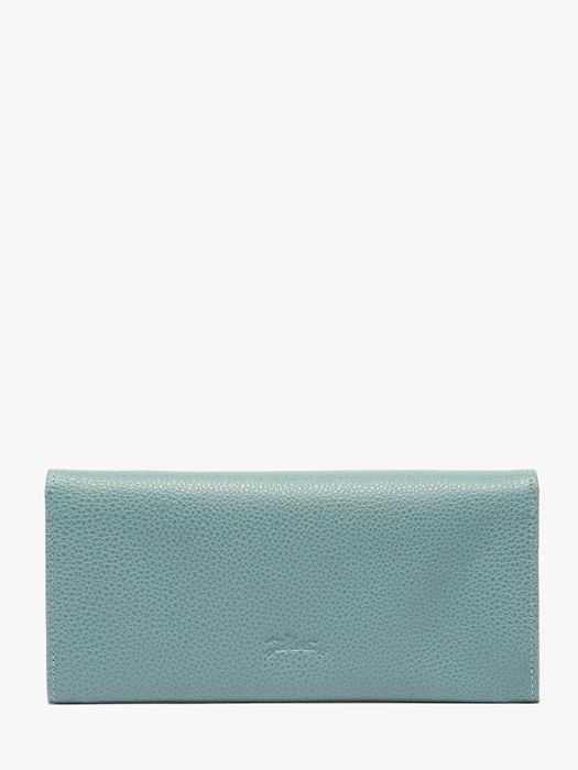 Longchamp Le foulonné Wallet Blue