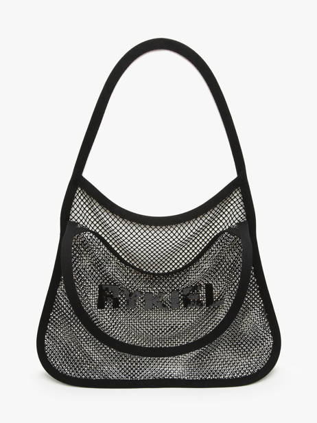 Sac Porté épaule Strass Polyester Sonia rykiel Noir strass AC34MA47 vue secondaire 5