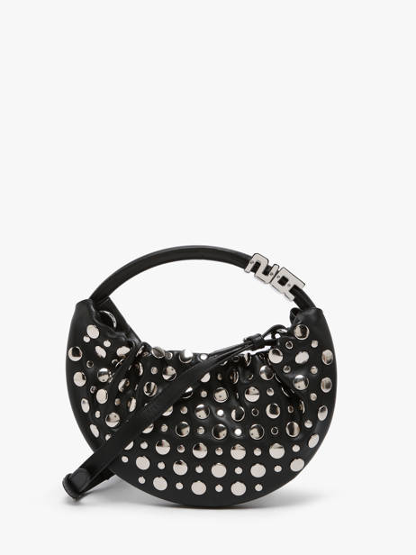 Mini Bag Domino Leather And Studs Sonia rykiel Black domino MA002S1S other view 5