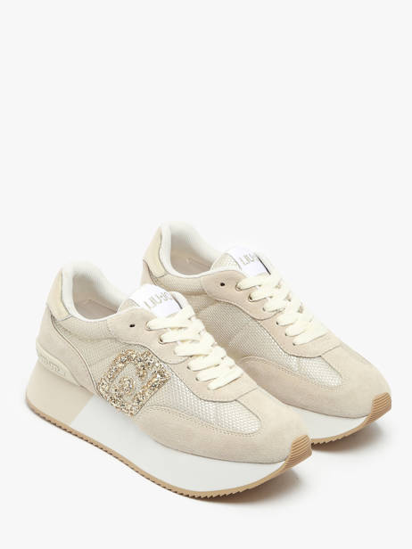 Sneakers Dreamy 02 In Leather Liu jo Beige women BA5035PX other view 1