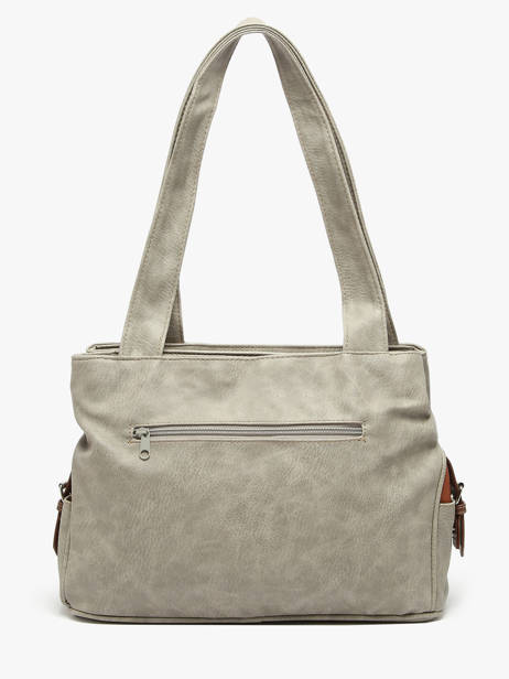 Sac Porté épaule Basic Miniprix Gris basic DD3892 vue secondaire 3