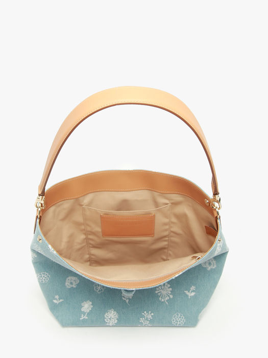 Longchamp Le roseau denim Besaces Bleu