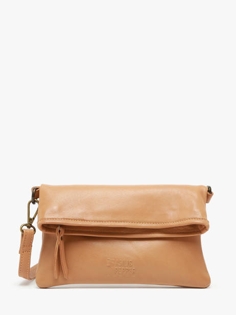 Shoulder Bag Cow Leather Basilic pepper Brown cow BCOW75