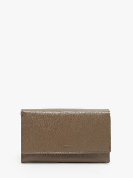 Leather Confort Wallet Hexagona Brown confort 467779