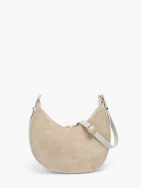 Shoulder Bag Velvet Caviar Leather Milano Beige velvet caviar VC24119 other view 4