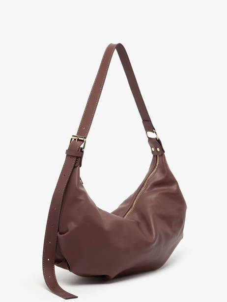 Shoulder Bag Sauvage Leather Milano Violet sauvage SA24111 other view 2