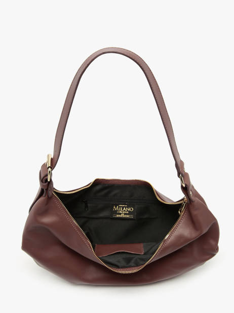 Shoulder Bag Sauvage Leather Milano Violet sauvage SA24111 other view 3