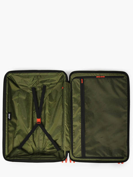 Expandable Hardside Luggage Jeep Delsey Green jeep 821 other view 3