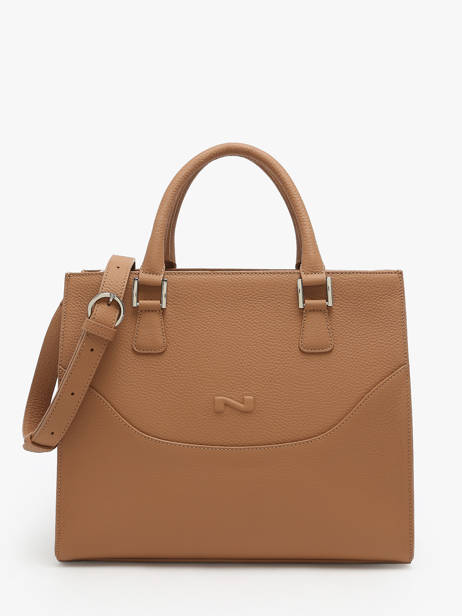 Satchel Event Leather Nathan baume Brown event 8