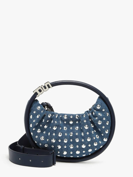 Mini Domino Bag Denim And Studs Sonia rykiel Blue domino SA15CO66