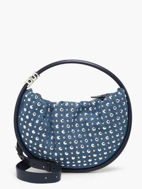 Shoulder Bag Domino Denim And Studs Sonia rykiel Blue domino SA17CO66