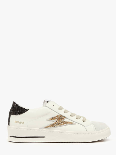 Sneakers Maya In Leather Semerdjian White women MAYAB672