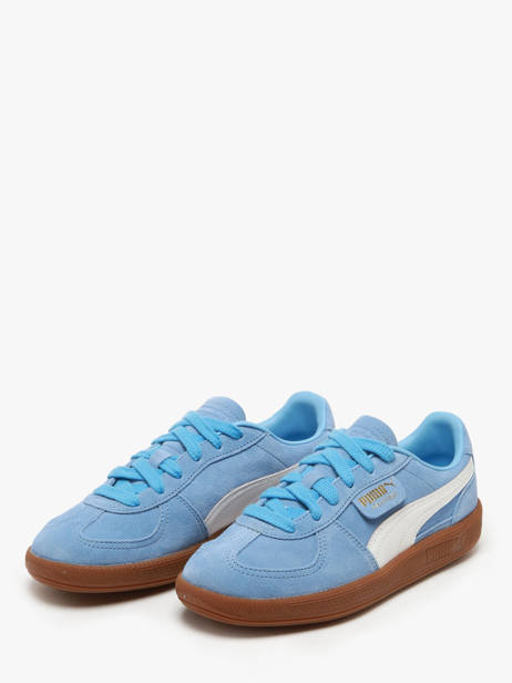 Sneakers In Leather Puma Blue women 39646344 other view 1