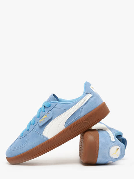 Sneakers In Leather Puma Blue women 39646344 other view 2