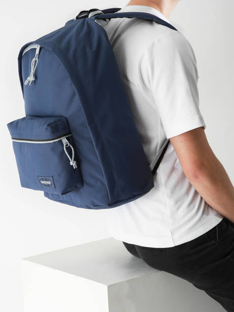 Backpack Out Of Office + 15'' Pc Eastpak Blue authentic K767 other view 1