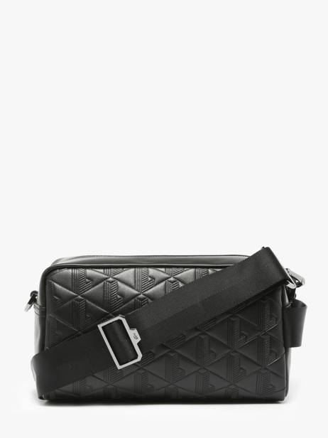 Crossbody Bag Lacoste Black monogramme NH4398MR other view 3