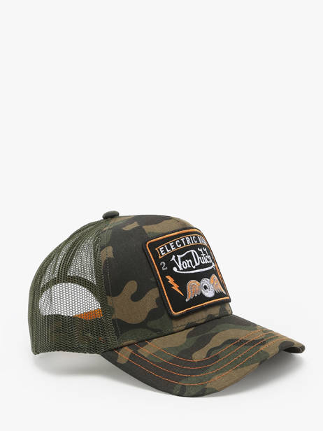 Casquette Von dutch Vert accessoires CAS1SQUA vue secondaire 1