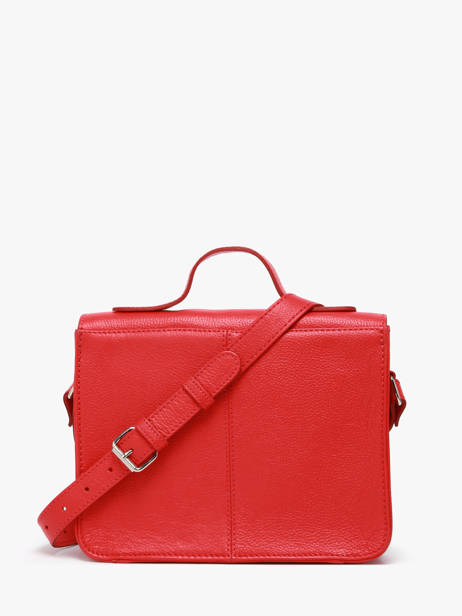 Shoulder Bag Mon Amour Leather Paul marius Red mon amour GEORGAMO other view 4