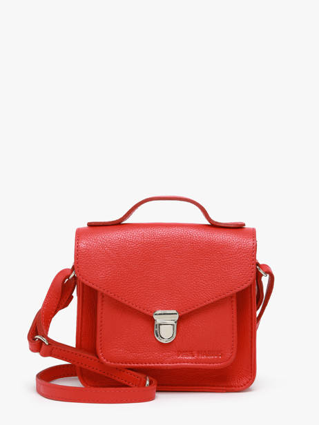 Sac Bandoulière Mon Amour Cuir Paul marius Rouge mon amour GEORXAMO