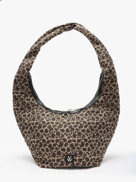 Sac Porté épaule Leopard Polyester Vanessa wu Multicolore leopard MA0130