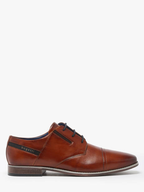 Chaussures De Ville En Cuir Bugatti Marron men 31196010