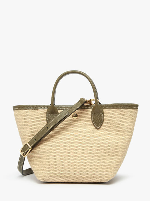 Longchamp New le panier pliage Sacs porté travers Vert