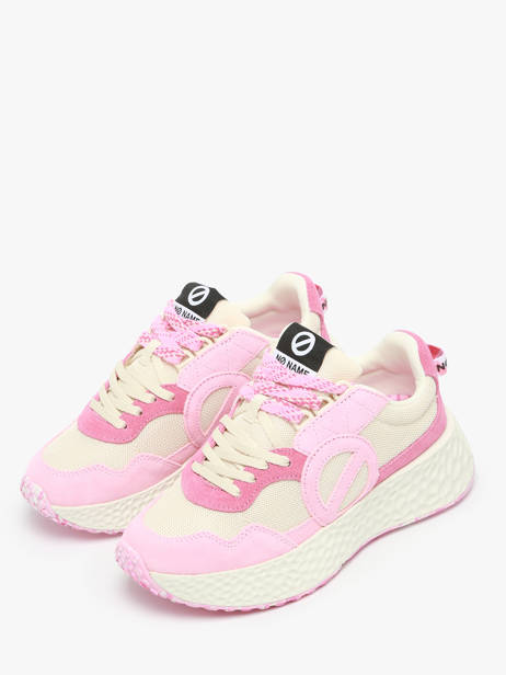 Sneakers Carter In Leather No name Pink women CMKSDS5O other view 1