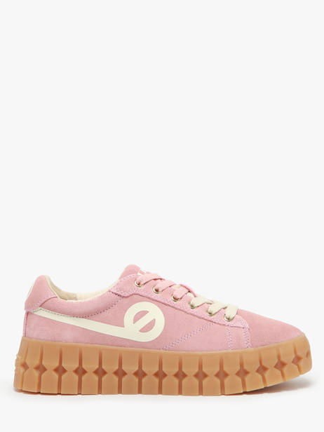 Sneakers En Cuir No name Rose women PLVS042Q