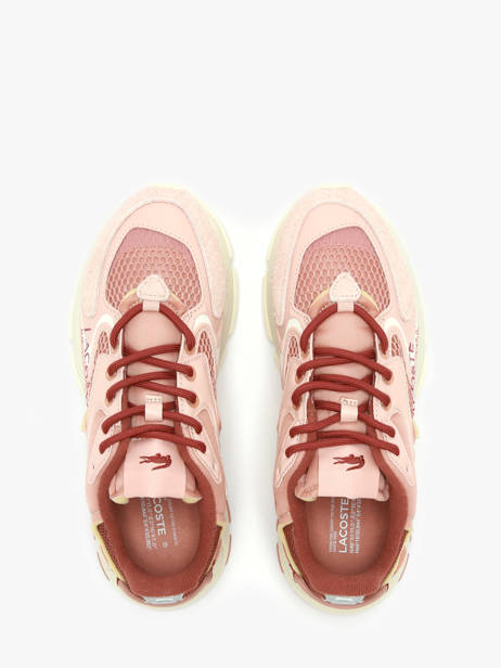 Sneakers L003 Neo Lacoste Pink women 9SFA0006 other view 3