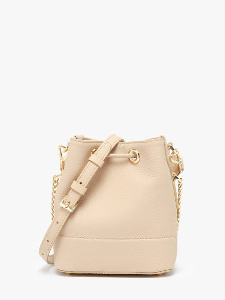 Mini Sac Seau Ninon Cuir Lancel Beige ninon A11466 vue secondaire 5