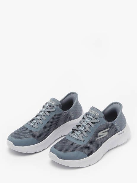 Sneakers Skechers Blue women 124836 other view 1