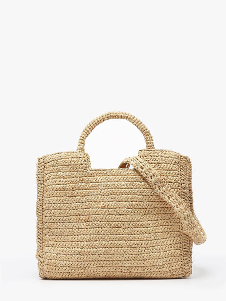 Small Raffia Tote Bag Vanessa bruno Beige cabas raphia 60V40884 other view 4