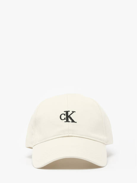 Cap Calvin klein jeans White monogram embro 4K5024G