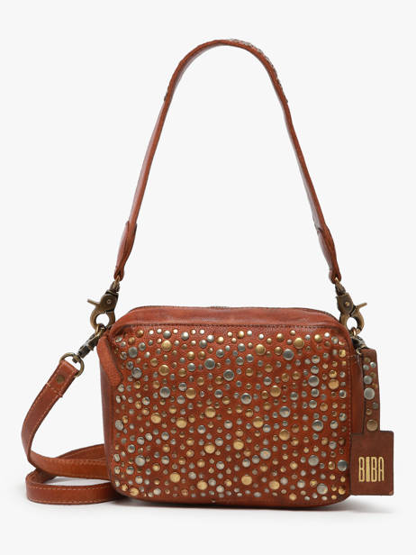 Sac Bandoulière Heritage Cuir Biba Marron heritage LOS1L