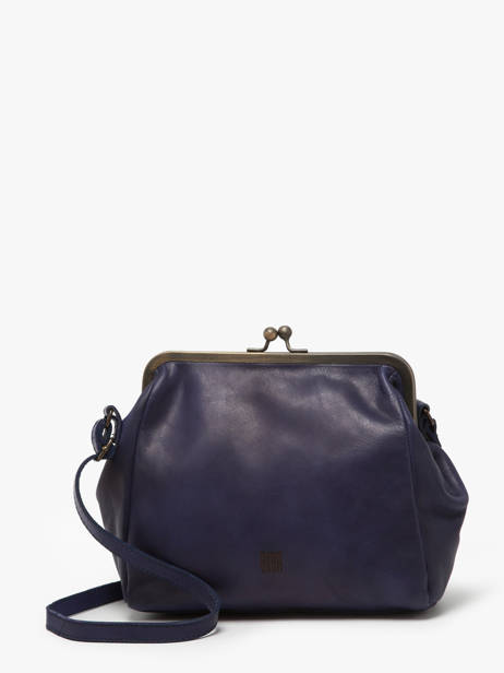 Cross Body Tas Heritage Leather Biba Violet heritage BT22