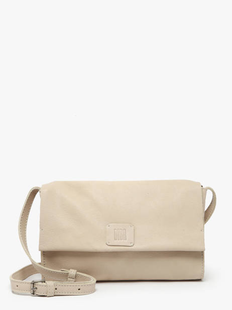 Sac Bandoulière Leather Cuir Biba Beige leather CET3L